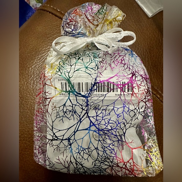 Elegant Vintage Pearl Zircon Ring in Silver Size 8 - NEW - Picture 12 of 12